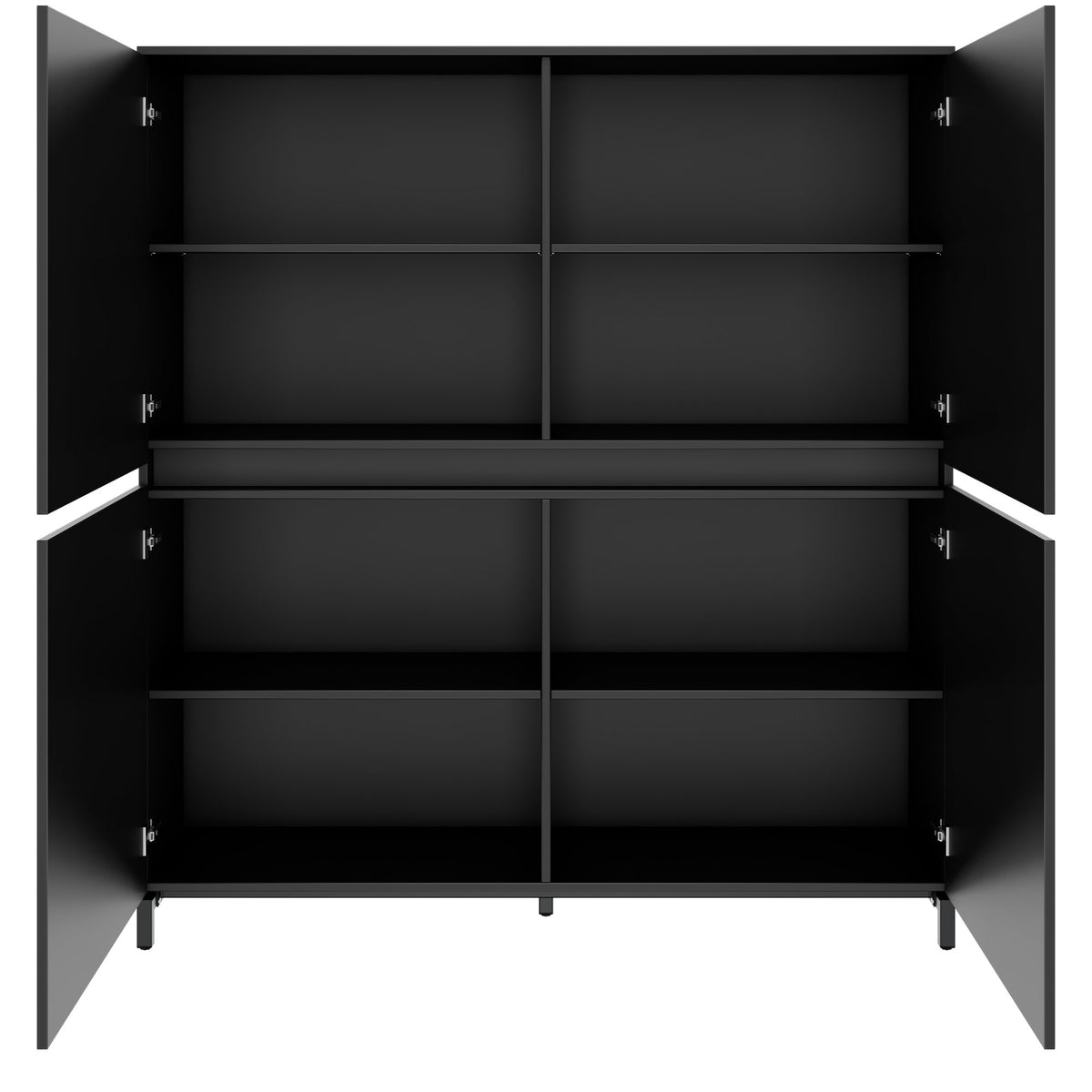 ART Classeur | 4 oh, 1600 x 1760 mm, gris foncé - 3 Lightbox Main Image