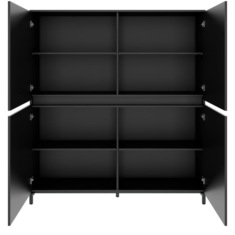 ART Classeur | 4 oh, 1600 x 1760 mm, gris foncé - 3 Main Image