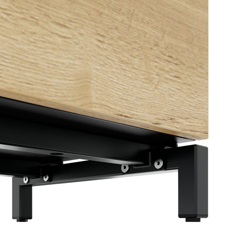 ART Aktenschrank | 4 OH, 1600 x 1760 mm, Wildeiche-Dunkelgrau - 6 Main Image