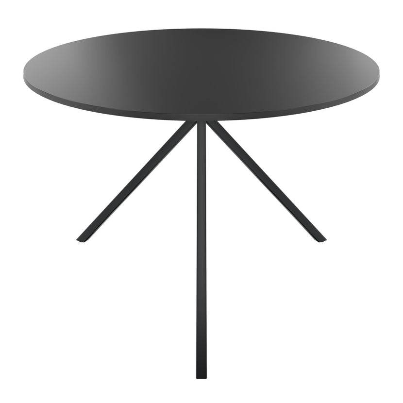 ART Tableau de réunion | Rond, Ø 1200 mm, gris foncé