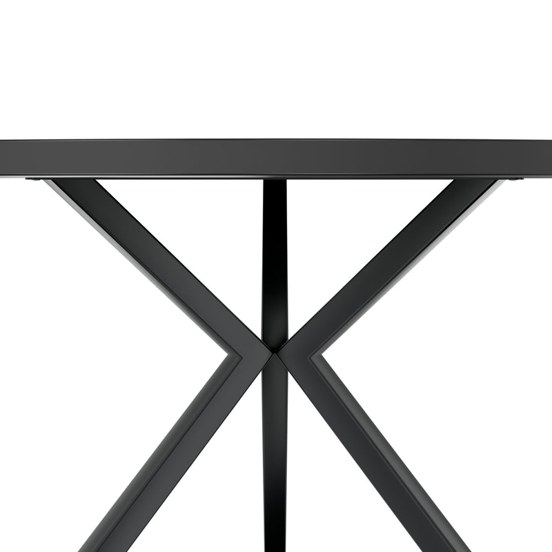 ART Tableau de réunion | Rond, Ø 1200 mm, gris foncé - 5 Main Image