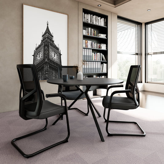 ART Tabella delle riunioni | Round, Ø 1200 mm, grigio scuro