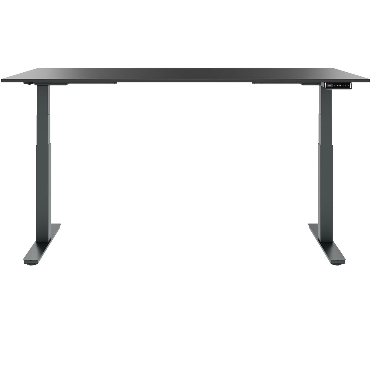 ART Chef-Schreibtisch | 2000 x 900 mm, elektrisch höhenverstellbar, Dunkelgrau