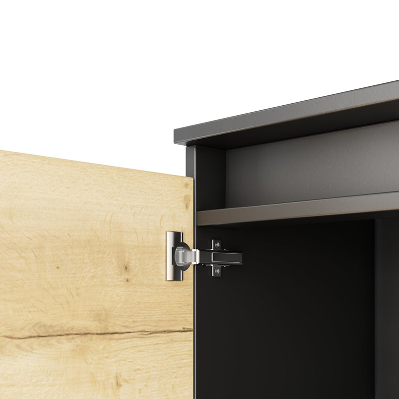 ART Highboard | 2 OH, 1600 x 1080 mm, Wildeiche-Dunkelgrau - 8 Main Image