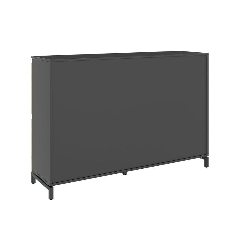 ART Highboard | 2 OH, 1600 x 1080 mm, Wildeiche-Dunkelgrau - 4 Main Image