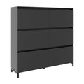 ART Highboard | 3 oh, 1600 x 1560 mm, gris foncé - 1 Thumbnail Image