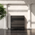 ART Highboard | 3 oh, 1600 x 1560 mm, gris foncé - 2 Thumbnail Image