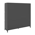 ART Highboard | 3 oh, 1600 x 1560 mm, gris foncé - 4 Thumbnail Image