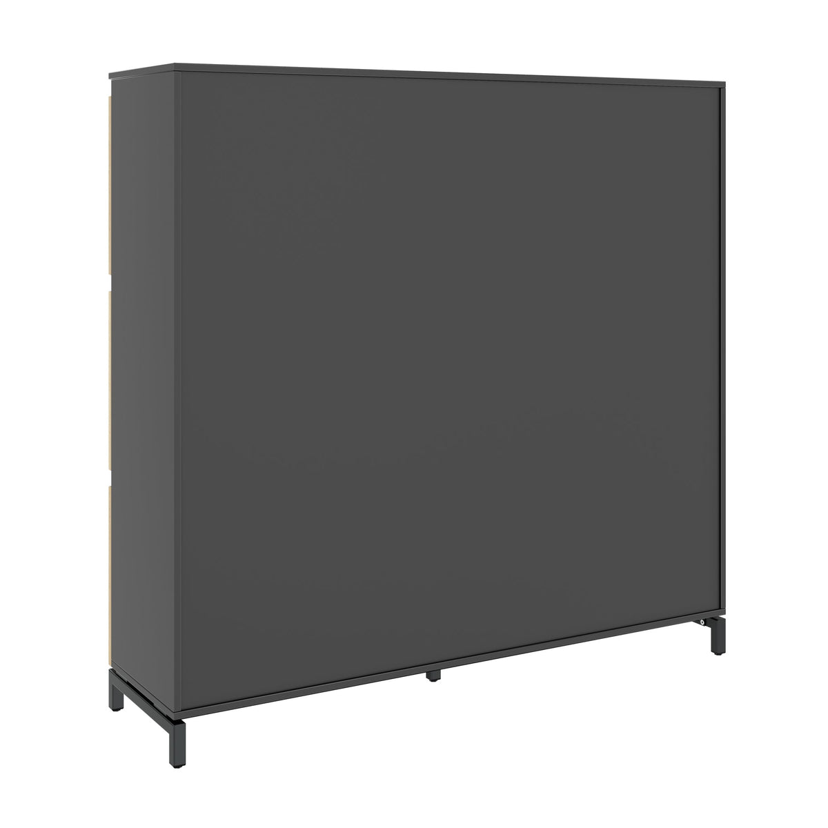ART Highboard | 3 OH, 1600 x 1560 mm, Wildeiche-Dunkelgrau - 4 Lightbox Main Image