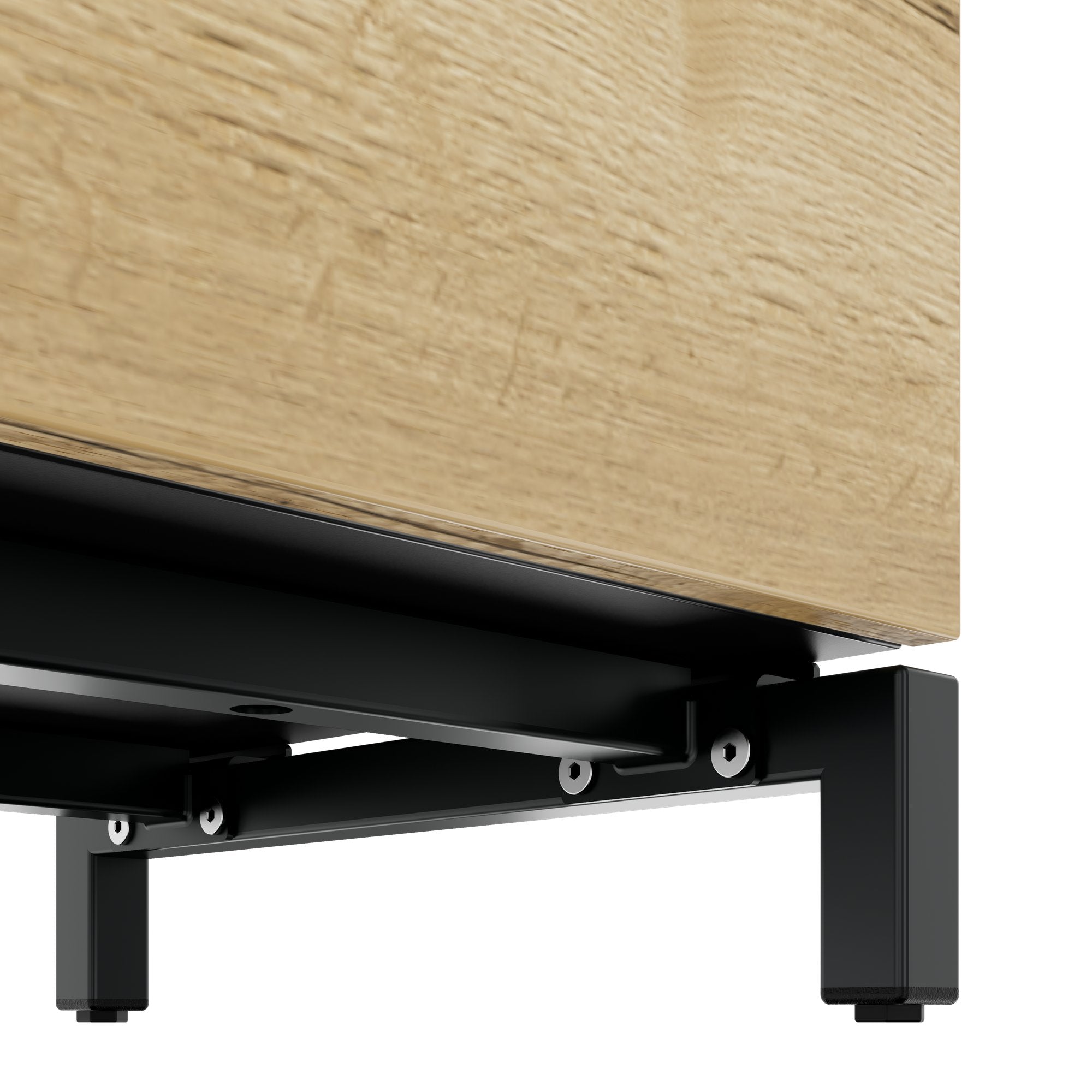 ART Lowboard | 1 OH, 1600 x 600 mm, Wildeiche-Dunkelgrau