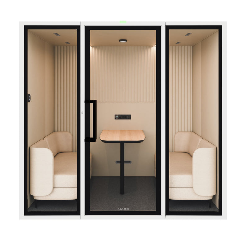 Soundbox ART L Meetingbox | Raum-in-Raum, Schallschutz Klasse A, Für 6 Personen - 5 Main Image