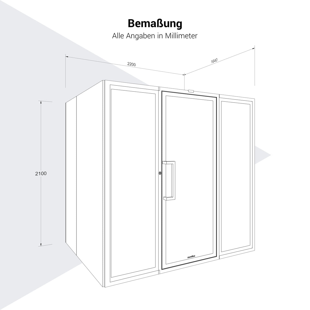 Soundbox ART L Meetingbox | Raum-in-Raum, Schallschutz Klasse A, Für 6 Personen - 12 Lightbox Main Image