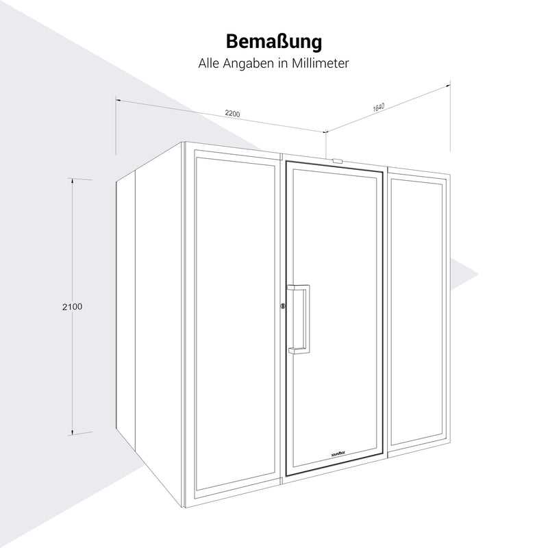 Soundbox ART L Meetingbox | Raum-in-Raum, Schallschutz Klasse A, Für 6 Personen - 12 Main Image