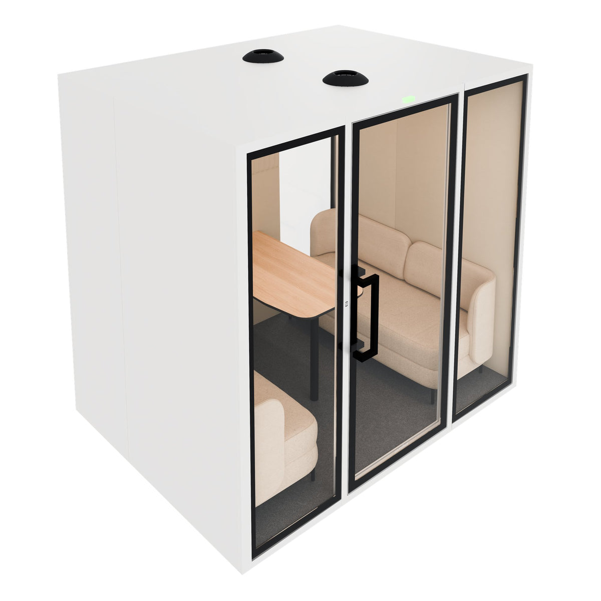 Soundbox ART L Meetingbox | Raum-in-Raum, Schallschutz Klasse A, Für 6 Personen - 3 Lightbox Main Image