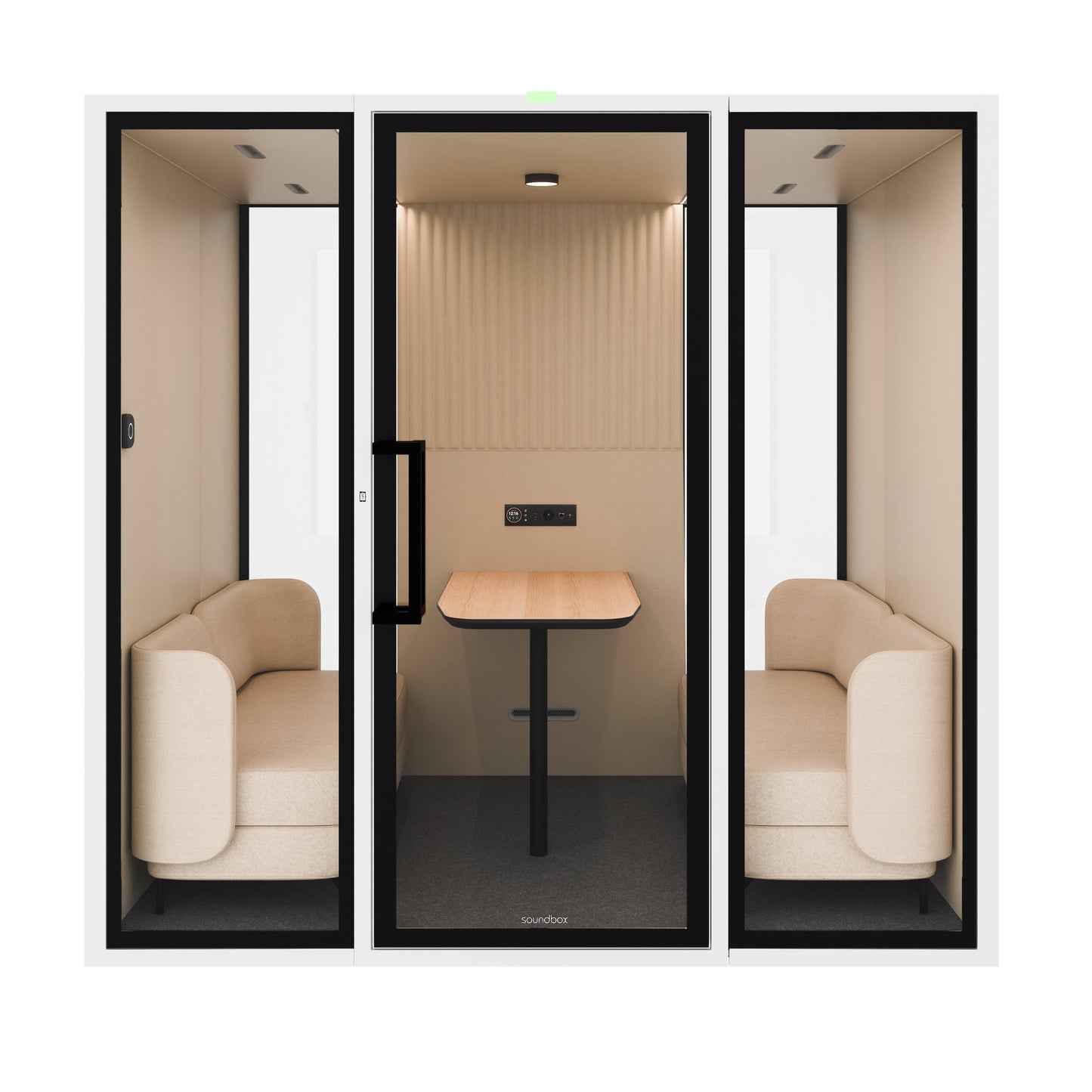 Soundbox ART POD L Meetingbox | Raum-in-Raum, Schallschutz Klasse A, Für 6 Personen