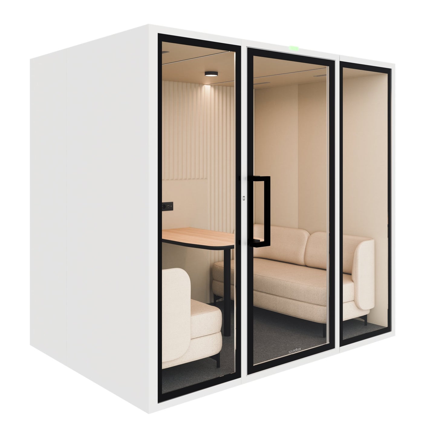 Soundbox ART POD L Meetingbox | Raum-in-Raum, Schallschutz Klasse A, Für 6 Personen