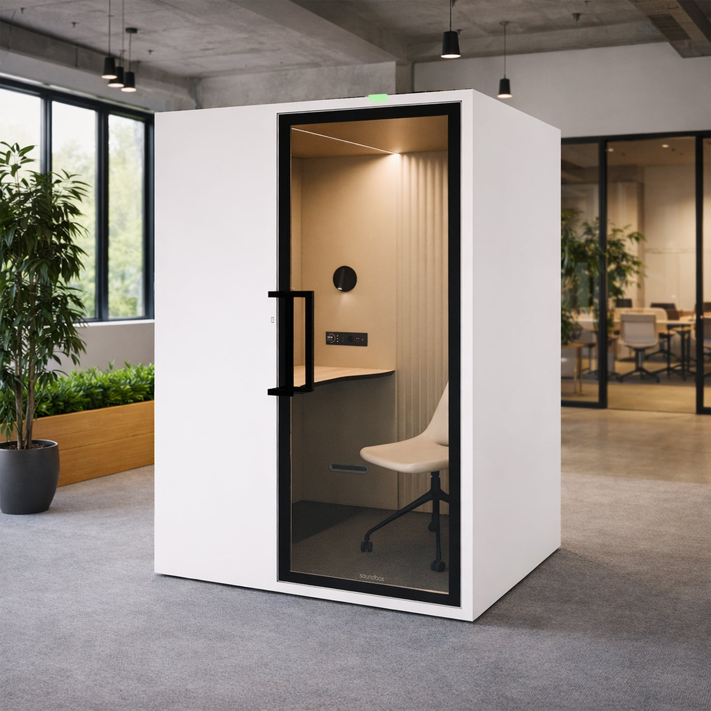 ART POD M Phone Booth | Room-in-room, Class A soundproofing, for 1 person