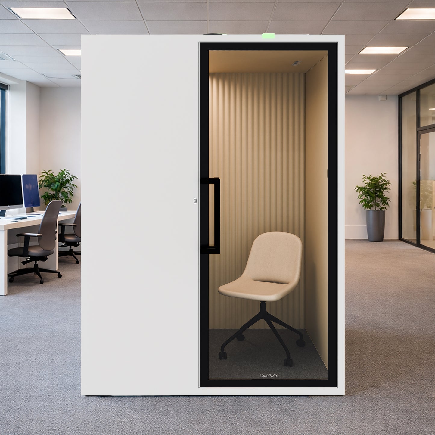 ART POD M Phone Booth | Room-in-room, Class A soundproofing, for 1 person