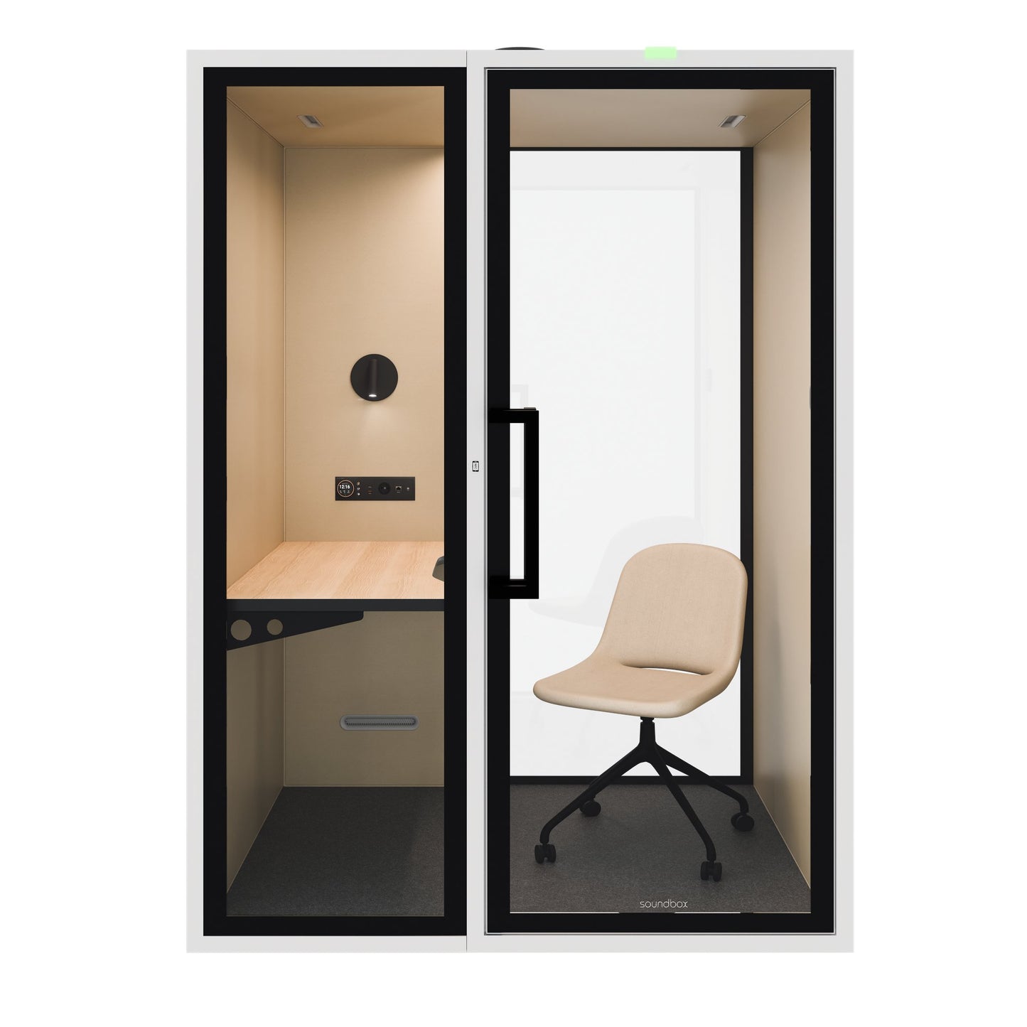 ART POD M Phone Booth | Room-in-room, Class A soundproofing, for 1 person