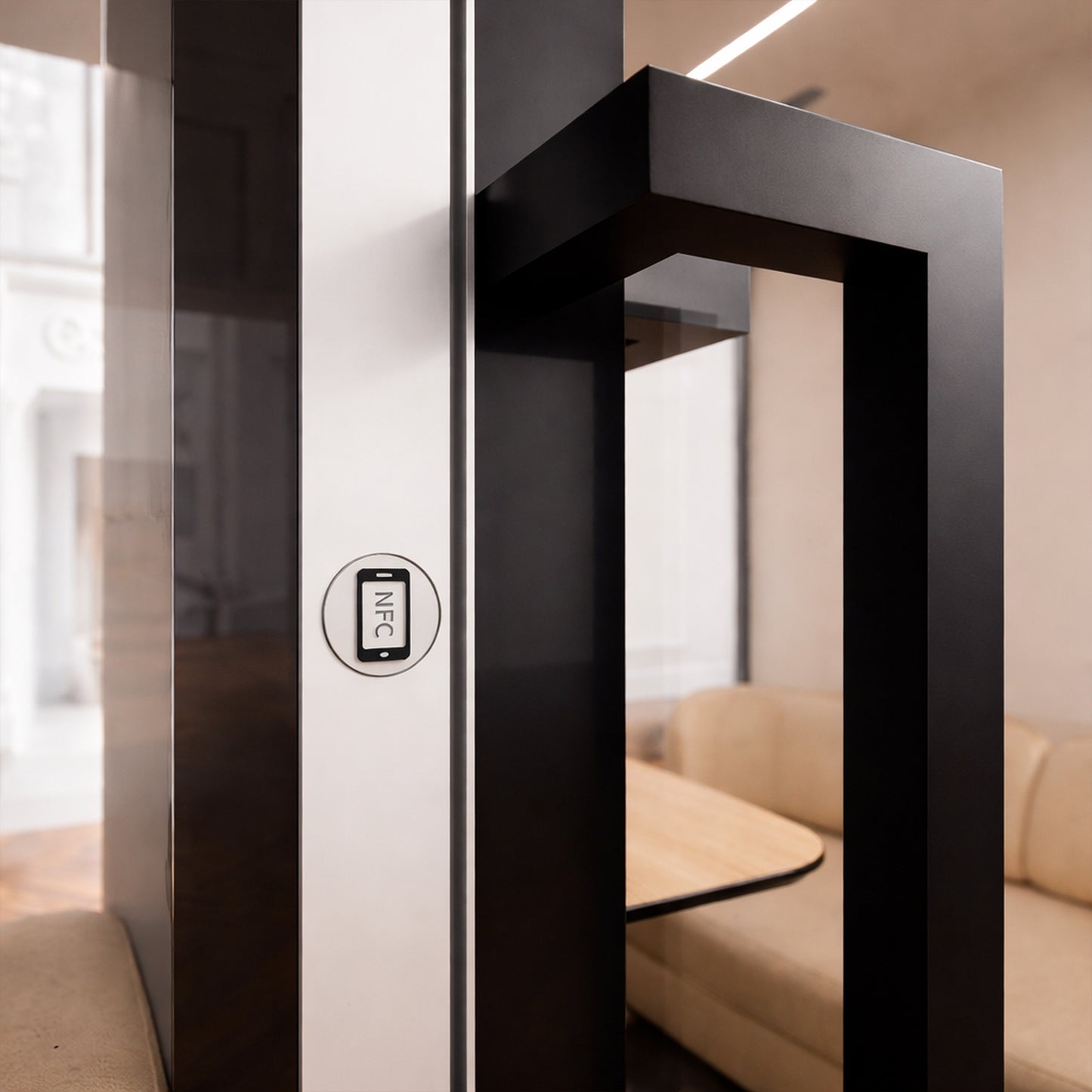 ART POD ML Meeting Box | Room-in-room, Class A soundproofing, for 4 people