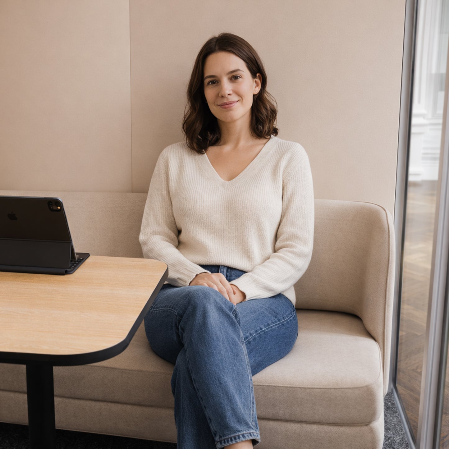 ART POD ML Meeting Box | Room-in-room, Class A soundproofing, for 4 people