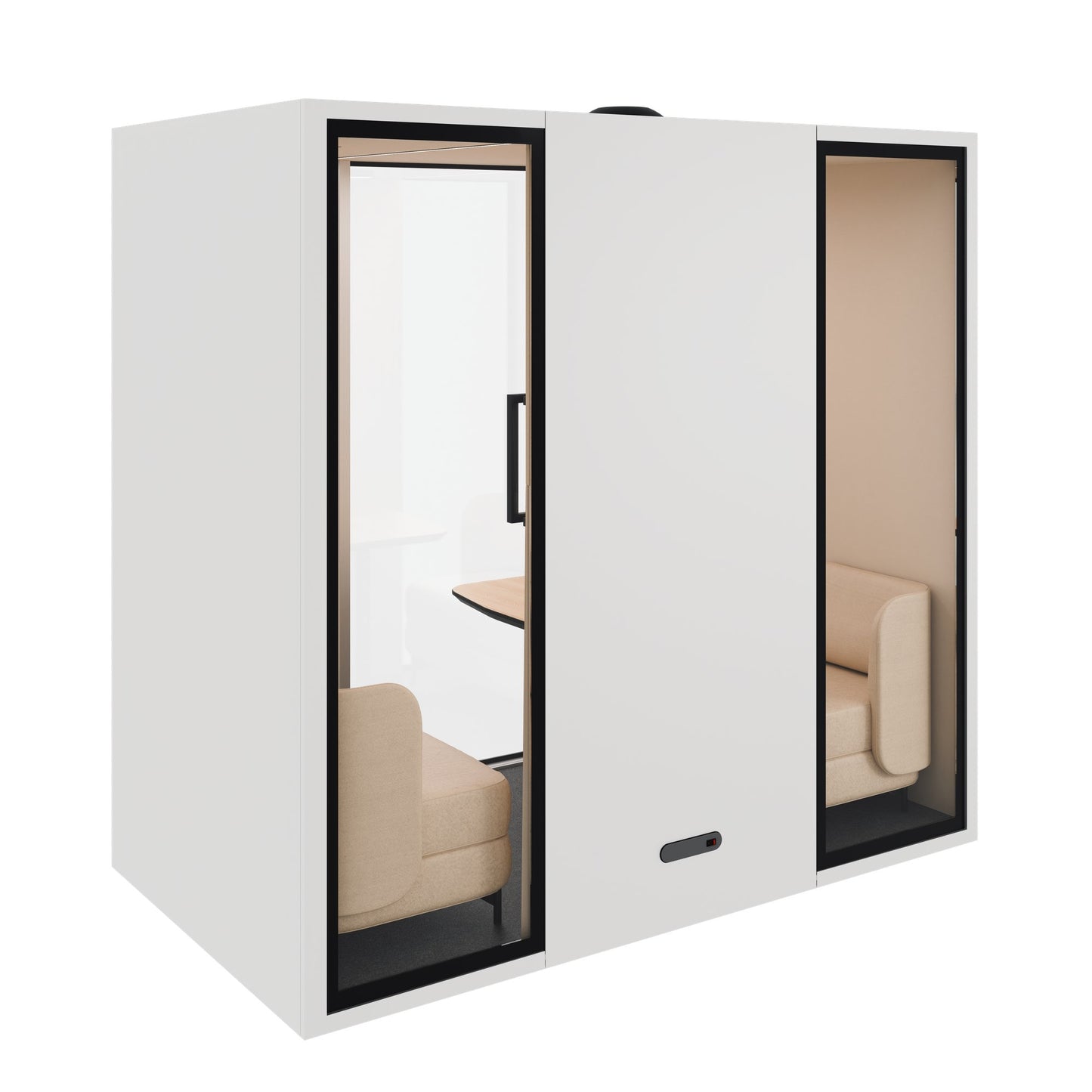 ART POD ML Meeting Box | Room-in-room, Class A soundproofing, for 4 people
