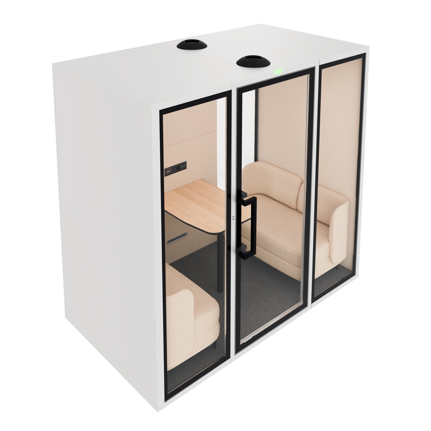 ART POD ML Meeting Box | Room-in-room, Class A soundproofing, for 4 people