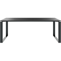 ART Scrivania | 2000 x 900 mm, grigio scuro