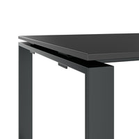 ART Scrivania | 2000 x 900 mm, grigio scuro