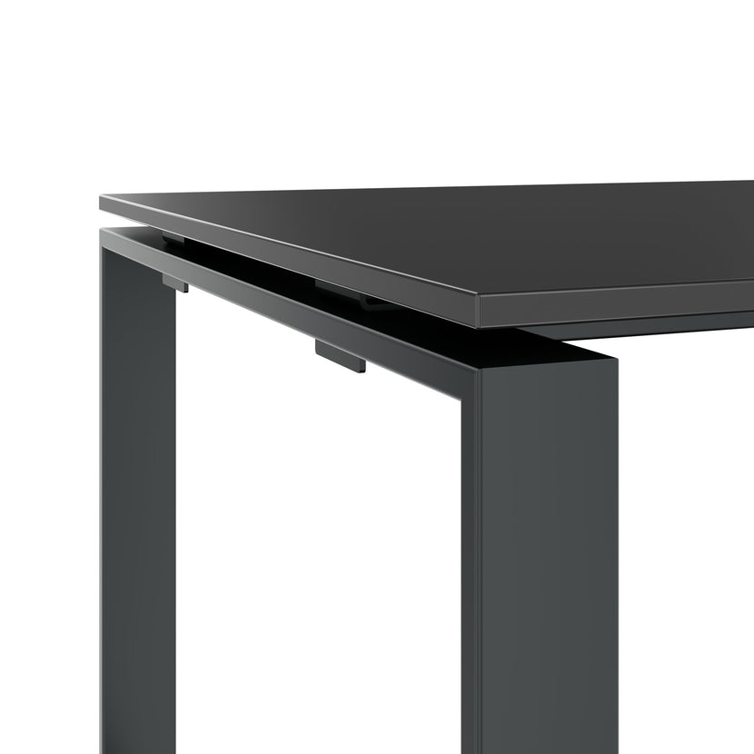 ART Scrivania | 2000 x 900 mm, grigio scuro