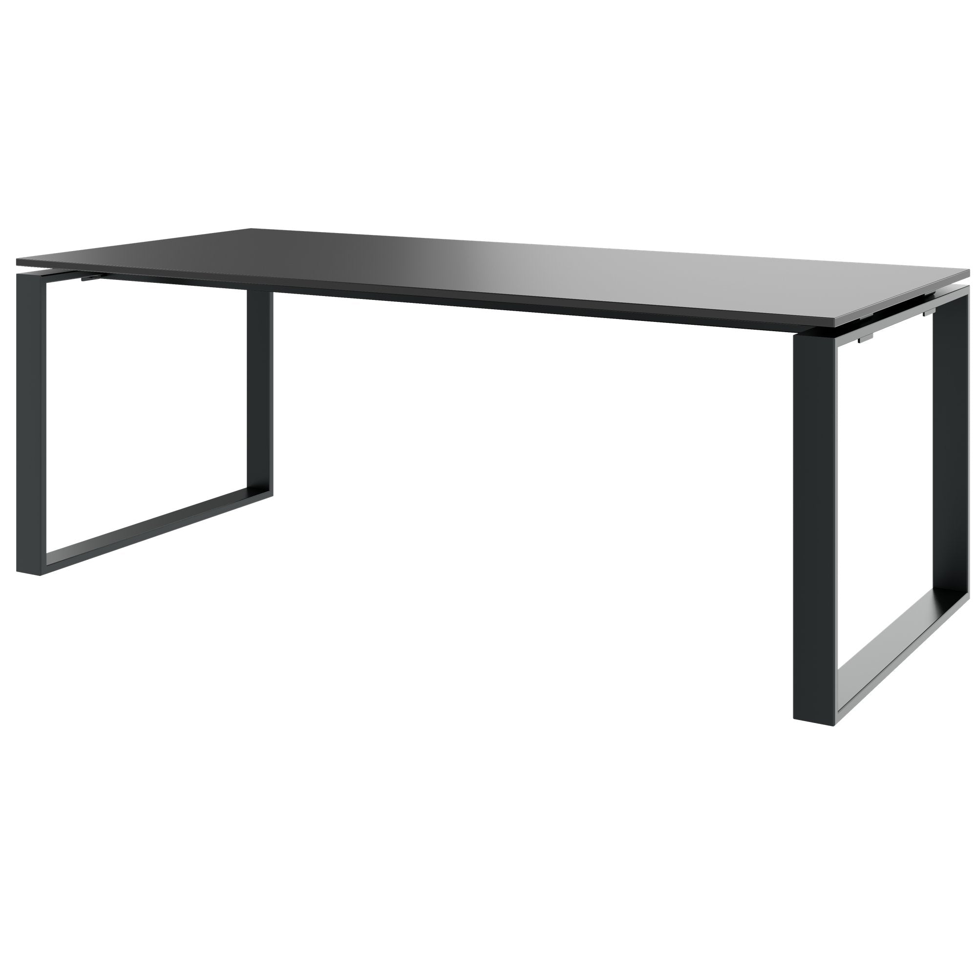 ART Scrivania | 2000 x 900 mm, grigio scuro
