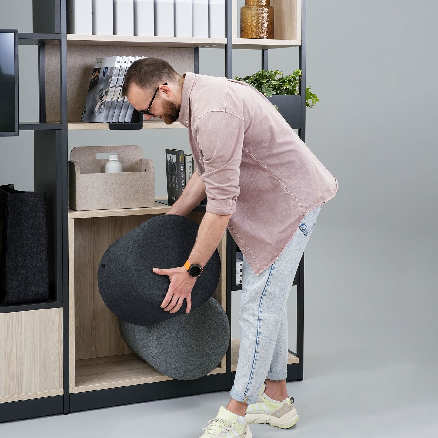 ATELLA Regalschrank | 3-6 OH, modulares System, Melamin oder Furnier