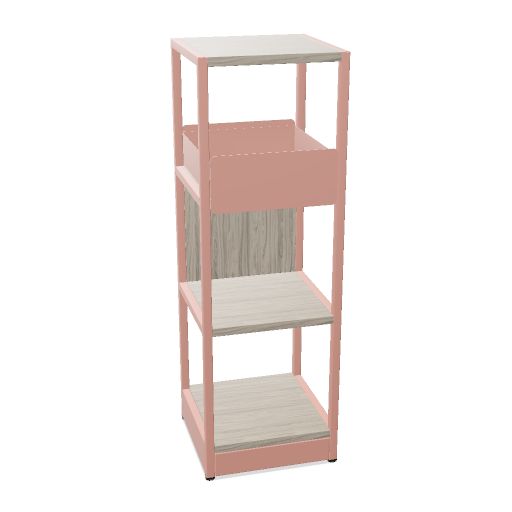 ATELLA Regalschrank | 3-6 OH, modulares System, Melamin oder Furnier