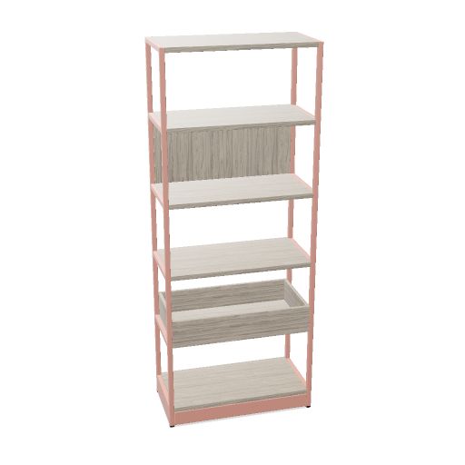 ATELLA Regalschrank | 3-6 OH, modulares System, Melamin oder Furnier