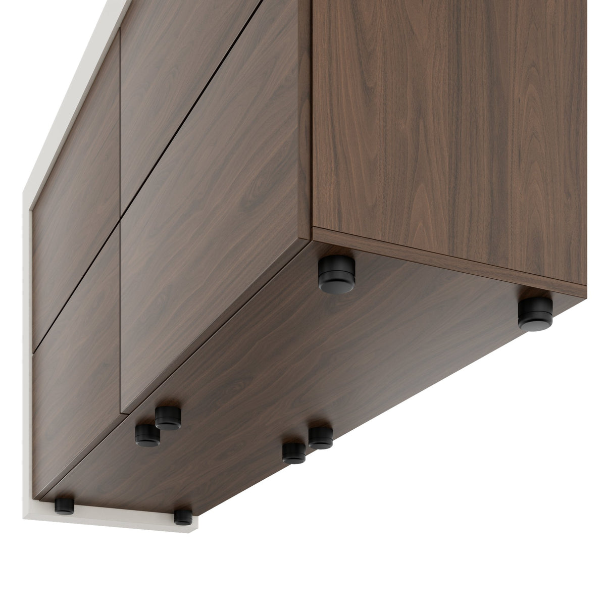Buffet haut ATICA | 1680 x 840 mm, tiroirs à ouverture par pression, plateau supérieur - 5 Lightbox Main Image