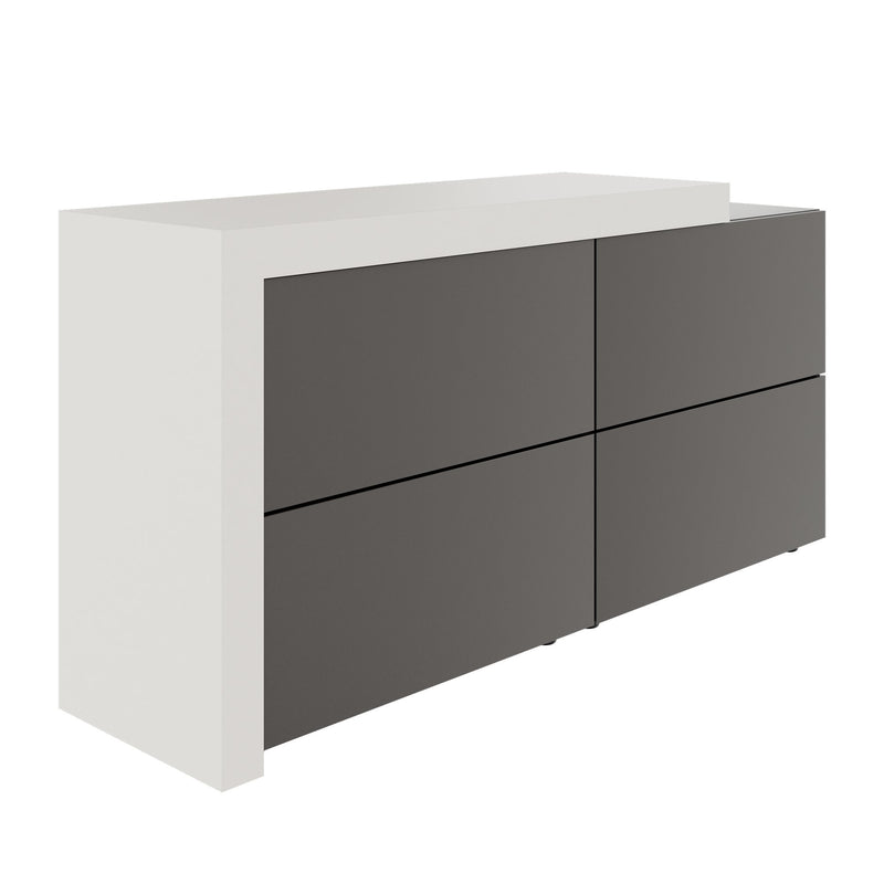 Buffet haut ATICA | 1680 x 840 mm, tiroirs à ouverture par pression, plateau supérieur - 10 Main Image