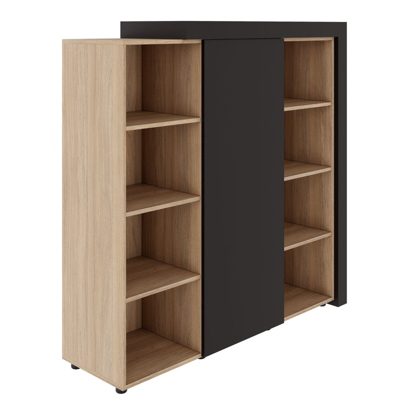 ATICA Kombischrank | 1530 x 1520 mm, Tür mit Push-to-Open, Deckplatte, Kleiderstange - 8 Main Image