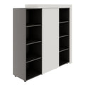 ATICA Kombischrank | 1530 x 1520 mm, Tür mit Push-to-Open, Deckplatte, Kleiderstange - 10 Thumbnail Image
