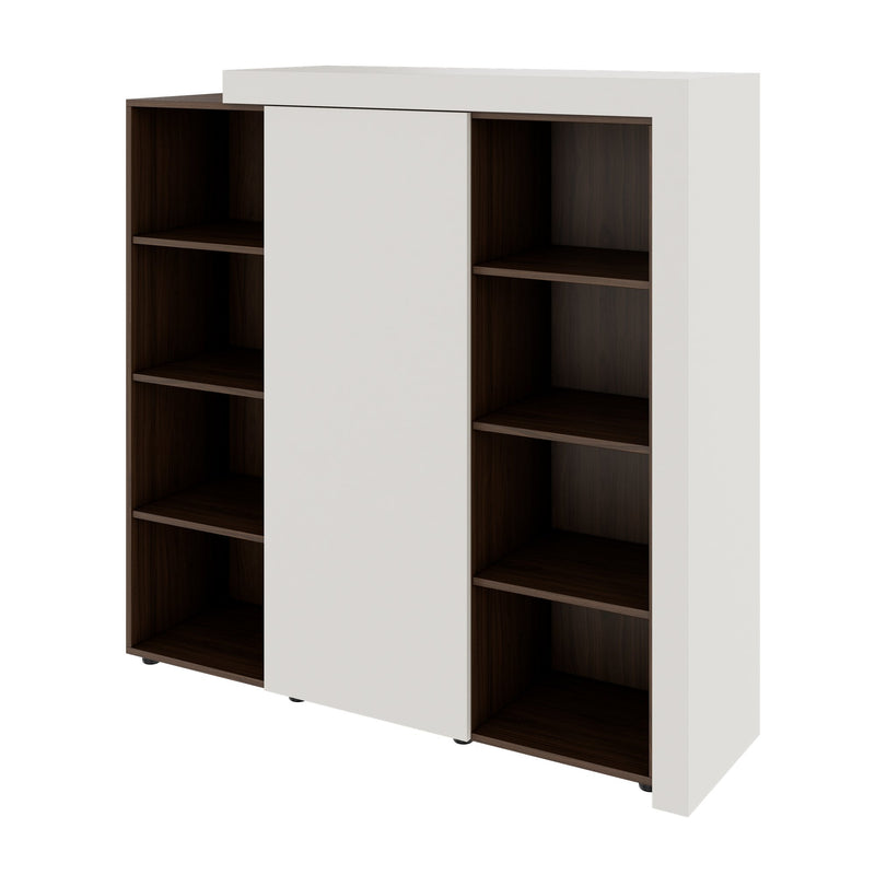 ATICA Kombischrank | 1530 x 1520 mm, Tür mit Push-to-Open, Deckplatte, Kleiderstange - 11 Main Image