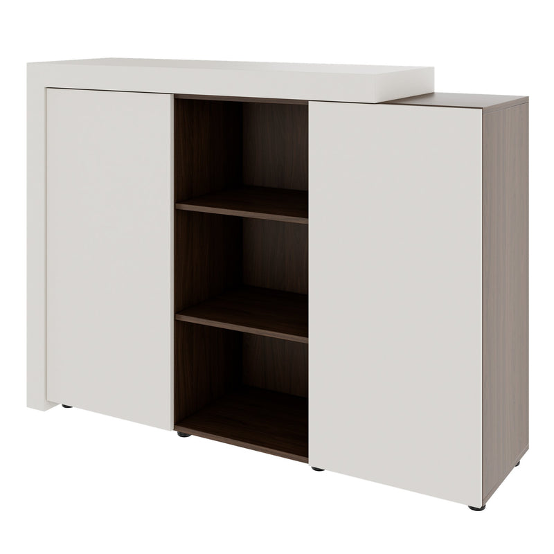 ATICA Kombischrank | 1600 x 1170 mm, Türen mit Push-to-Open, Deckplatte - 3 Main Image