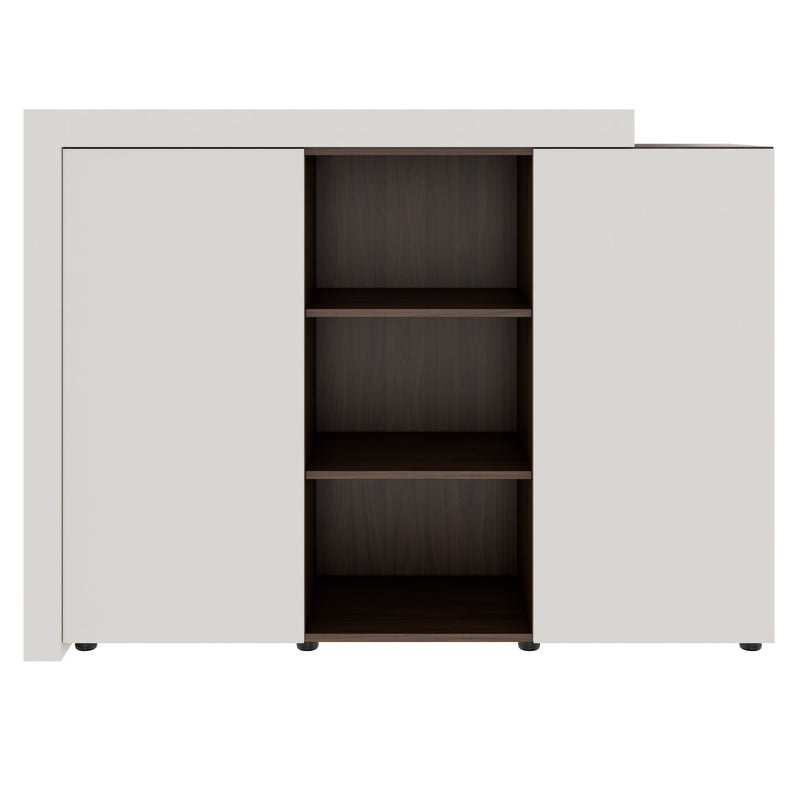 ATICA Kombischrank | 1600 x 1170 mm, Türen mit Push-to-Open, Deckplatte - 4 Main Image