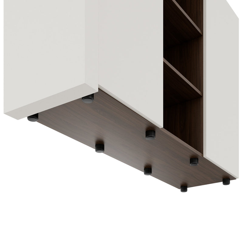 ATICA Kombischrank | 1600 x 1170 mm, Türen mit Push-to-Open, Deckplatte - 6 Main Image