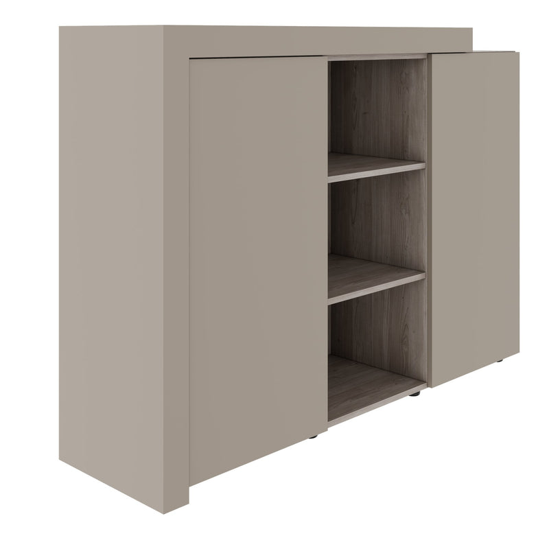 ATICA Kombischrank | 1600 x 1170 mm, Türen mit Push-to-Open, Deckplatte - 10 Main Image