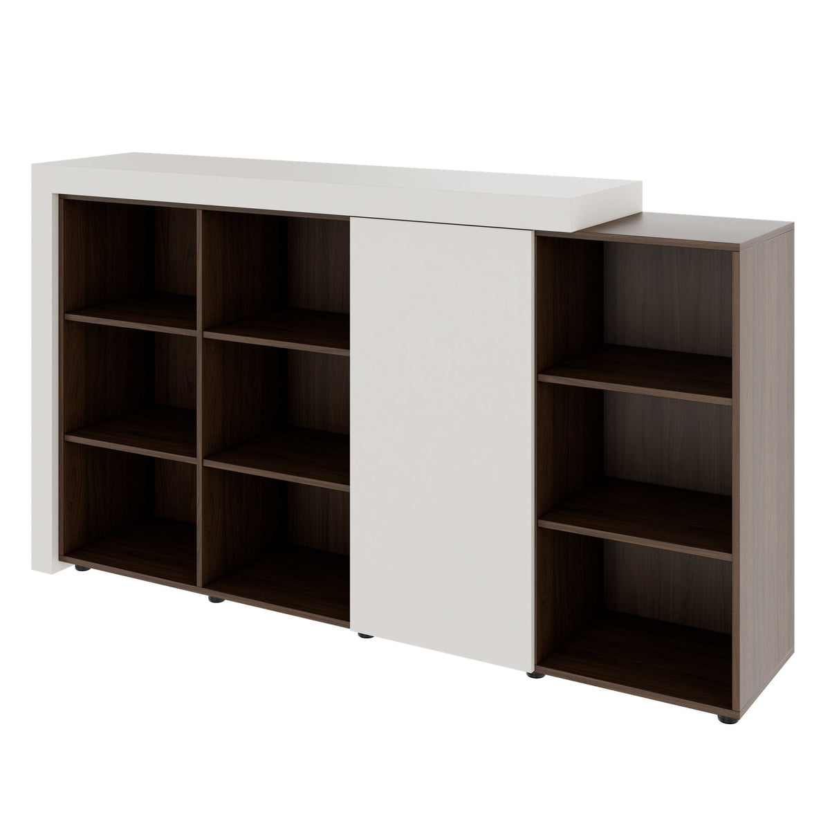 ATICA Combination Cabinet | 2100 x 750 mm, door with push-to-open mechanism, top panel - 1 Lightbox Main Image