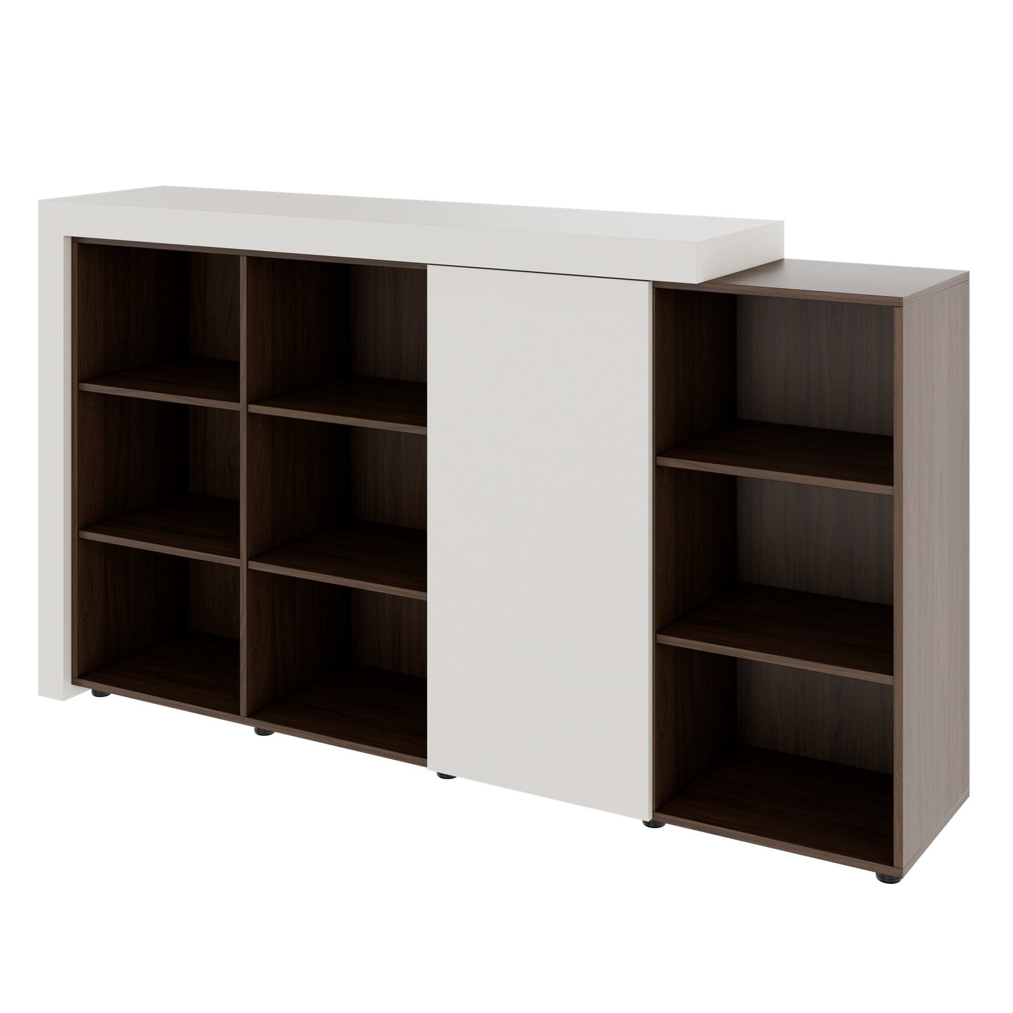 ATICA Combination Cabinet | 2100 x 750 mm, door with push-to-open mechanism, top panel