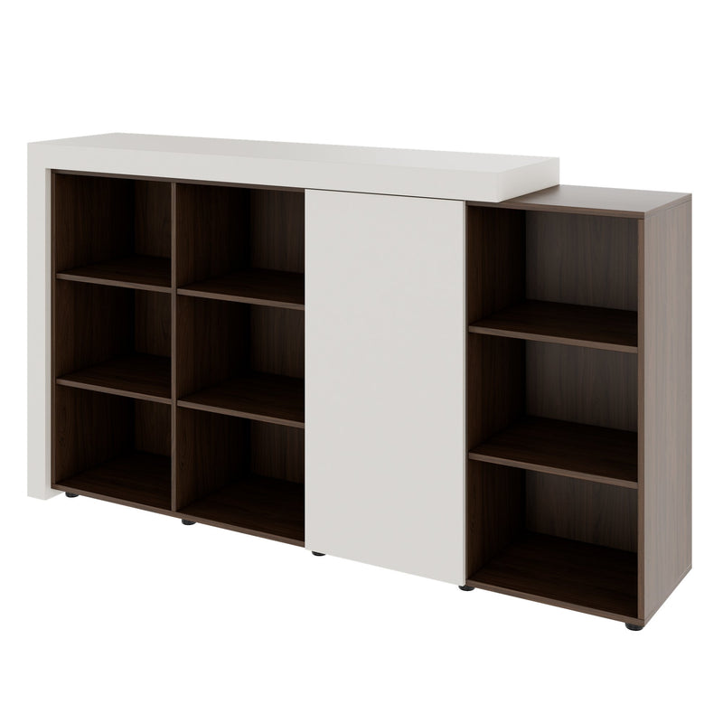 ATICA Combination Cabinet | 2100 x 750 mm, door with push-to-open mechanism, top panel - 1 Main Image
