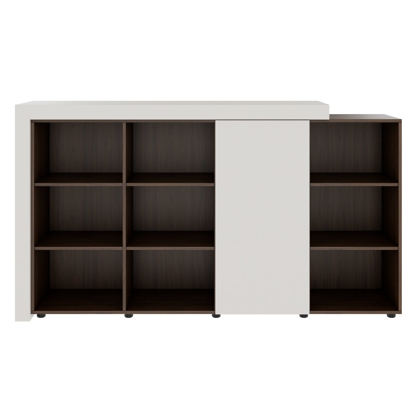 ATICA Combination Cabinet | 2100 x 750 mm, door with push-to-open mechanism, top panel