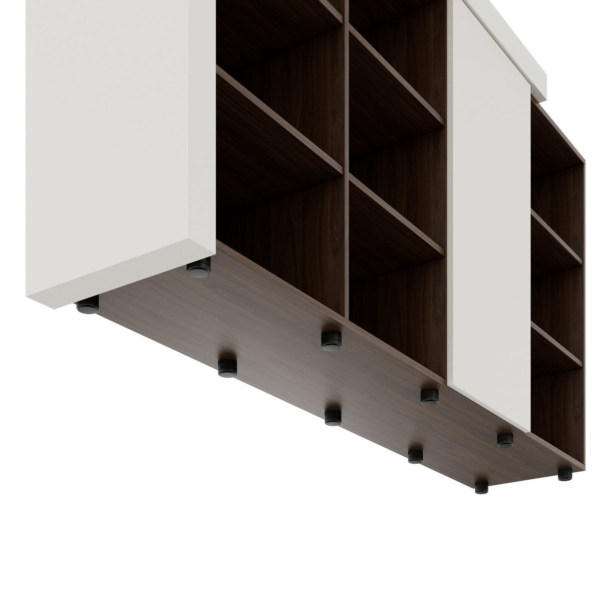 ATICA Combination Cabinet | 2100 x 750 mm, door with push-to-open mechanism, top panel - 5 Lightbox Main Image