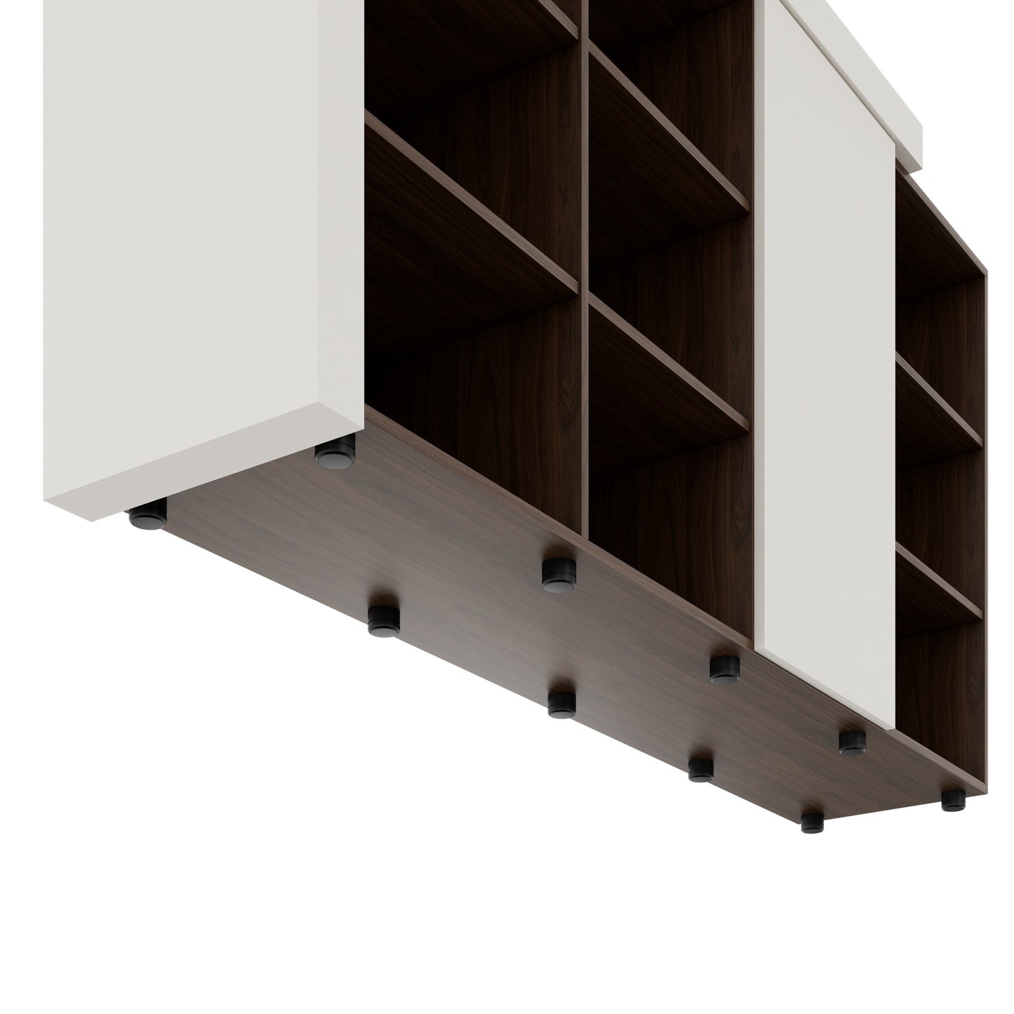 ATICA Combination Cabinet | 2100 x 750 mm, door with push-to-open mechanism, top panel