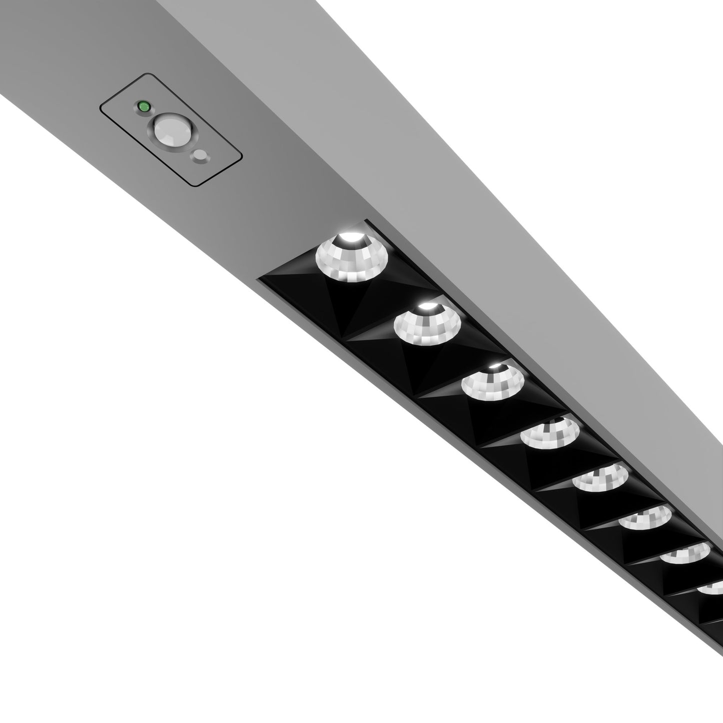 AURORA Büro-Stehlampe | 11.200 Lumen, Bewegungs- & Tageslichtsensor